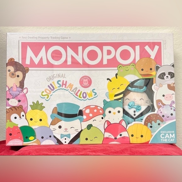 Squishmallows Other - Squishmallow MONOPOLY GAME BRAND NEW UNOPENED!